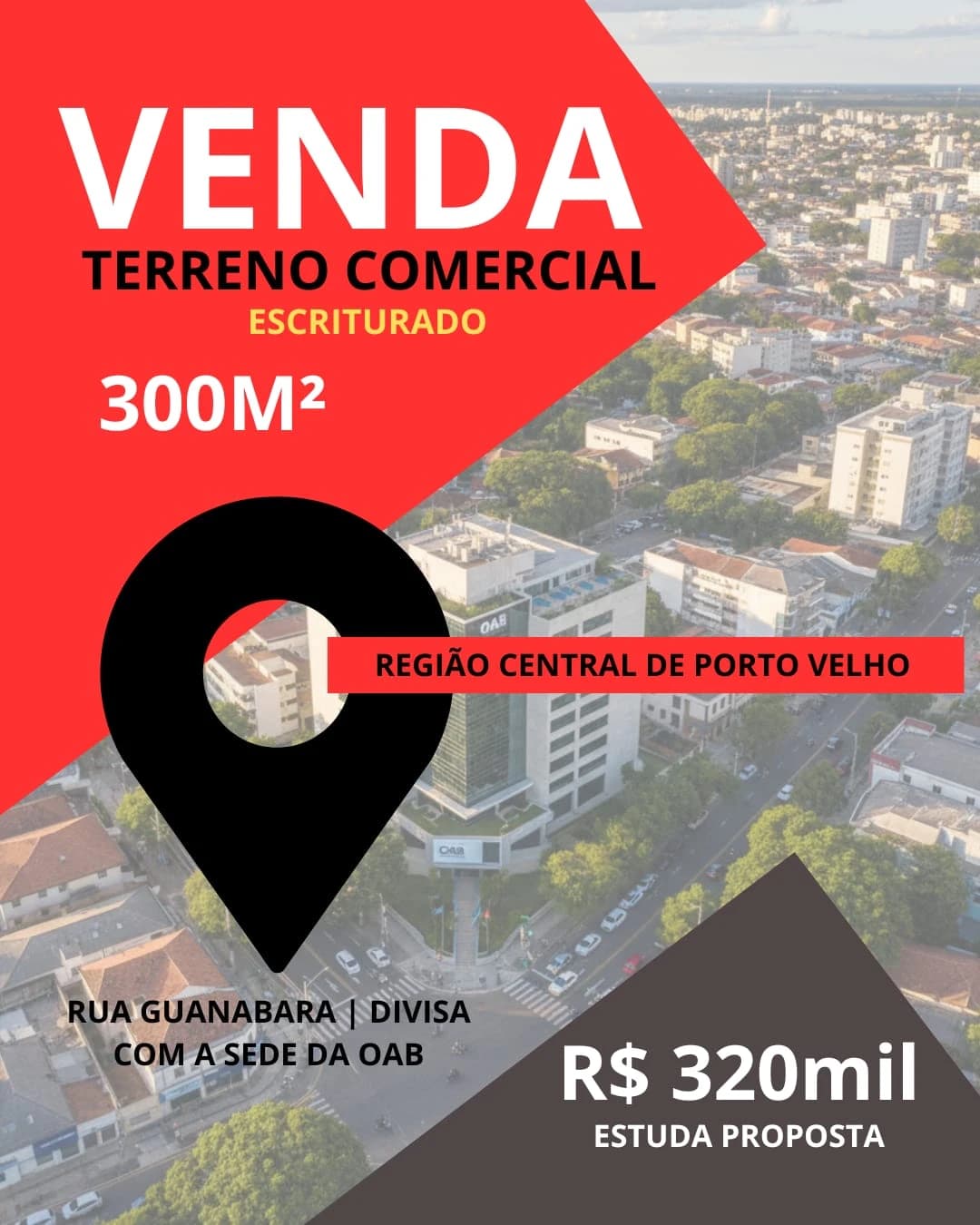 Terreno à venda na Guanabara próximo a OAB
